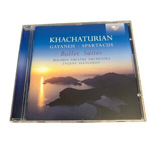 Khachaturian Gayaneh & Spartacus Ballet Suites CD By Bolshoi Theatre Orchestra E